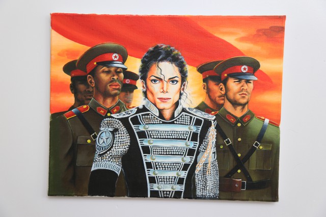 中国歌迷艺术家马俊涛创作的艺术画.jpg