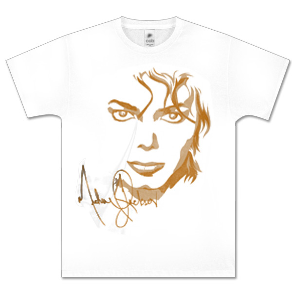 Michael Jackson Signature Portrait Shirt