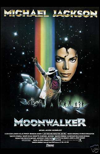 Michael Jackson * Moonwalker* Movie Poster 1988